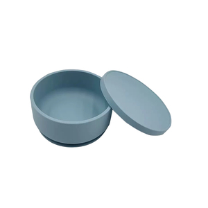 Food Grade Silicone Bowl with Lid Baby Food Bowl Dining Plate Tableware Food Preservation Box Children's Eating Suction Cup Bowl - Product Image 4