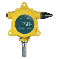 Registrador de Temperatura y Humedad Inalámbrico LoRaWAN LoRa AS923 AU915 de 19000mAh con Batería, Termómetro de Calidad del Aire 4G MQTT OEM