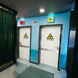 ประตูสแตนเลสแบบเลื่อนอัตโนมัติสำหรับโรงพยาบาล ป้องกันรังสีเอกซ์  ประตูแบบปิดสนิท  ทันสมัย - Product Image 3