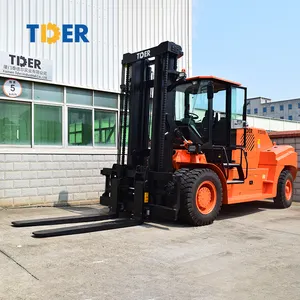 TDER CE ISO ağır forklift dizel 12- 16 ton 20ton forklift