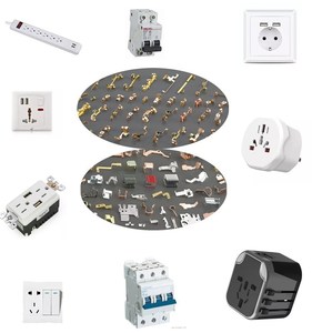 Moule <span class=keywords><strong>de</strong></span> poinçonnage professionnel personnalisé multi-cavités, conçu en CAD, en ABS/PP/PC/PA, avec <span class=keywords><strong>traitement</strong></span> <span class=keywords><strong>de</strong></span> surface pour composants électriques - Product Image 4