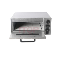 Itop — four électrique à PIZZA, 1 pièce, en acier inoxydable, Machine de cuisson à Pizza, avec minuterie, 16 pouces