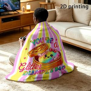 Pastel Rainbow Squishy Cubes Butter Flannel <b>Blanket</b> Throw <b>Blanket</b> Nap <b>Blanket</b> Machine Washable Fade Resistant Custom Print - Product Image 5
