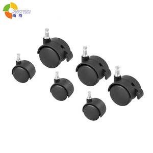 1,5 Zoll gerader Zahn Universal räder Flach bügel Stahlrohr möbel Bürostuhl Dreh rollen Blumen regal Räder Schule - Product Image 3