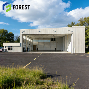 Solution clé en main pour hangar d'avion en structure métallique préfabriquée robuste en acier Q355B pour la construction d'aéroports à prix compétitif - Product Image 1