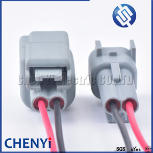 <span class=keywords><strong>2</strong></span> Pin otomatik su geçirmez konnektör kablolama gündüz çalışan lamba tak EV6 E-4014B Solenoid soket kablo demeti pigtail Mustang için - Product Image 6