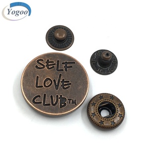 Prix d'usine Pistolet rond personnalisé en métal <span class=keywords><strong>Bouton</strong></span> <span class=keywords><strong>pression</strong></span> solide pour vêtement en alliage de zinc Logo personnalisé Placage <span class=keywords><strong>Presse</strong></span> par machine Flatback - Product Image 6