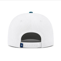 Casquette de baseball de haute qualité à deux tons avec bord imprimé, personnalisable avec logo, idéale pour les vacances d'été et les activités de plein air, OEM