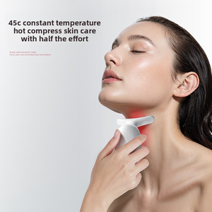 Masajeador eléctrico de estiramiento facial con vibración, equipo de belleza antienvejecimiento, dispositivo de belleza de cuello de microcorriente, masajeador de terapia de luz - Product Image 6