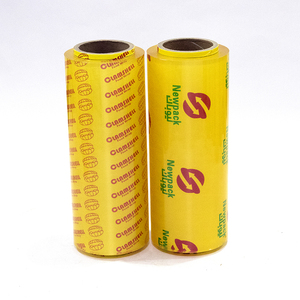 Película de PVC Transparente de Grado Alimenticio, Biodegradable, Resistente, para Envolver Alimentos y Carne - 450 mm - <span class=keywords><strong>600</strong></span> Metros - 12 µm - Product Image 5