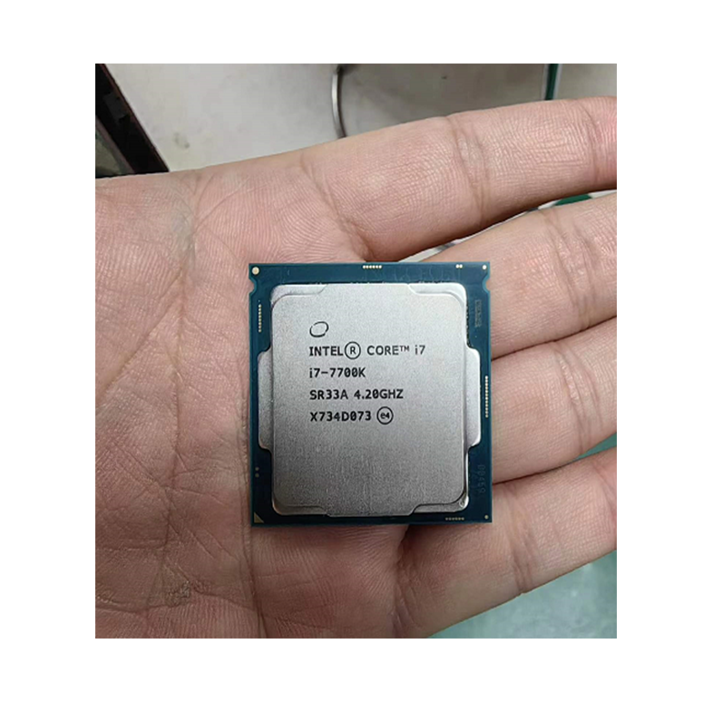 Used 7th Gen Intel Core I7-7700k CPU - 4.5 Ghz Quad Cores