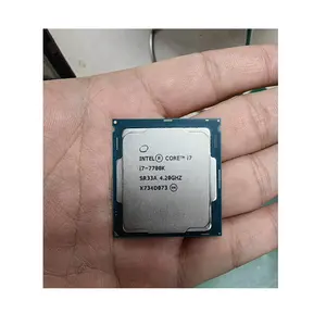Kullanılan 7th Gen Intel Core i7-7700K LGA 1151 CPU 4.5 GHz Quad çekirdek işlemci 91W