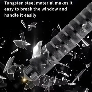 Rìu lửa đa năng Trung Quốc, cán chống trơn, có logo tùy chỉnh, dùng trong trường hợp khẩn cấp, dụng cụ cắm trại, lưỡi kép, tích hợp búa - Product Image 5