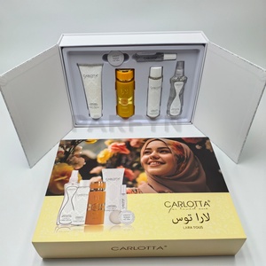 Ensemble cadeau de parfum pour femme, eau de toilette au design populaire, notes fruitées gourmandes, parfum naturel arabe, spray corporel, lotion corporelle - Product Image 5