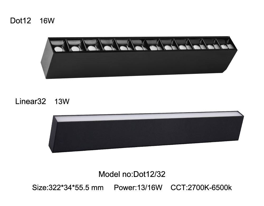2021 New Trend Anti Glare Flicker Free 8-200w Adjustable Led Track Light Modern Track Lighting For Living Room