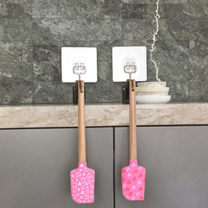 ไม้พายซิลิโคนสำหรับทำขนมวาเลนไทน์แบบขายส่ง ลายพิมพ์สวยงาม - Product Image 3