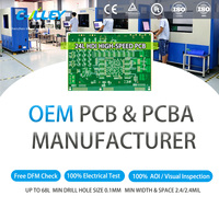 Carte PCB haute vitesse 24L HDI pour l'acquisition de données industrielles, carte de traitement des signaux pour station de base de communication, revêtement conforme