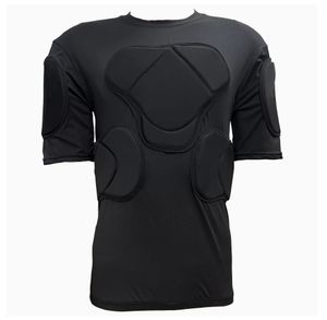 男士定制设计1件套黑色100% 聚酯足球足球裤守门员成人运动服Shinestone防护 - Product Image 4