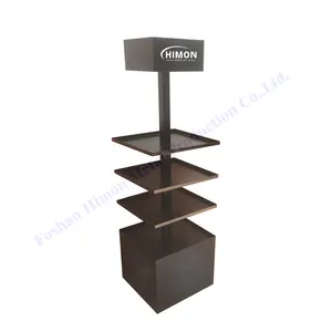 Commercial Retail Store Customized Point Of Sale Shop Metal Rack Product Floor Display Stand