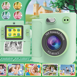 Cámara Infantil de Doble Lente con Impresión Instantánea, Full HD, Material Plástico, el Mejor Regalo para Niños y Niñas de 3 a 12 Años - Product Image 6