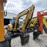 Excavatrice d'occasion CAT305CCR, mini-pelle sur chenilles de haute qualité, faible nombre d'heures de travail, Caterpillar 305CCR d'origine