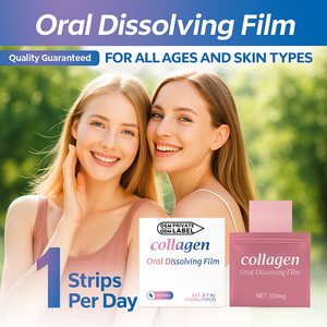 Suplemento Dietético de Colágeno de Alta Calidad en Película Oral, con Colágeno que Apoya la Salud de la Piel, el Cabello y las Uñas, Película Oral para Adultos - Product Image 5