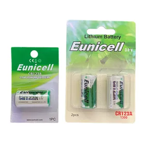 Production en usine de piles rechargeables au Lithium <span class=keywords><strong>123</strong></span> <span class=keywords><strong>CR</strong></span> 123A CR123A, Batteries au Lithium industrielles 3V 16340 A123 CR2 - Product Image 1