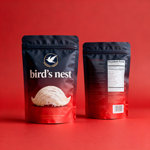 Sacchetti Personalizzati per Alimenti con Chiusura Termica, Buste Impermeabili Doypack per <span class=keywords><strong>Nido</strong></span> di Uccelli - Product Image 3