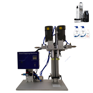 Automatic <b>Electric</b> Desktop High Productivity Plastic Cap Screw Capping Machine for Cosmetics Food Cans Barrels Glass Spray - Product Image 4