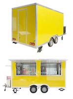 Nouvelle remorque alimentaire commerciale carrée australienne ADR, chariot mobile pour BBQ, thé au lait, burgers, glaces, hot-dogs, personnalisable, résistant à la rouille, pour snacks