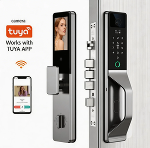Cerradura Inteligente con Reconocimiento Facial 3D, Huella Dactilar, Sin Llave, Tuya Wifi, Contraseña, Anti-Robo, Eléctrica, Automática - Product Image 1