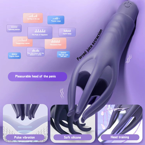 Masturbatore Maschile Vibrante, Massaggiatore Elettrico per Pene e Punto G, Stimolatore con Vibrazioni, Giocattolo Sessuale per Adulti - Product Image 2