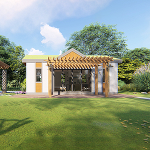 Quacent Rumah de lujo moderno de lujo Villa prefabricada casa alojamiento construcción prefabricada Modular casa pequeña Villas APARTAMENTO PARA <span class=keywords><strong>VENTA</strong></span> - Product Image 3