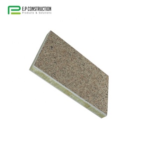 <span class=keywords><strong>Paneles</strong></span> Decorativos de Aislamiento Tipo Sándwich con Núcleo de Fibrocemento y EPS Ignífugo de Alta Densidad, Revestimiento Exterior para Paredes, <span class=keywords><strong>Paneles</strong></span> SIP de Lana de Roca - Product Image 5