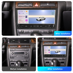 MEKEDE H2 H4 H6 Pantalla de <span class=keywords><strong>Audio</strong></span> para Auto, Pantalla Multimedia con Carplay, Navegación DVD, 10.26 Pulgadas para Audi A6 S6 RS6 1997-2004 - Product Image 5