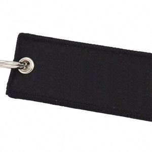 High Quality Classic Custom Logo Animal Short Woven Lanyard Keychain Stainless Steel Carabiner <b>Light</b> Silicone Strap Hook - Product Image 4