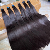Yiwigs venta al por mayor de calidad superior doble dibujado cutícula alineada pelo crudo Natural SDD hinchable pelo brasileño tejido paquetes