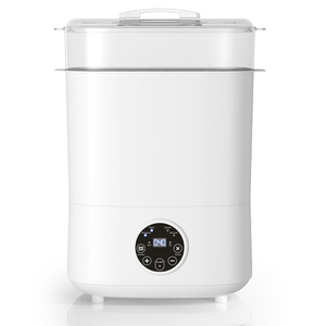 Stérilisateur et sécheur de biberons 5-en-1 grande capacité, désinfectant et sécheur de biberons 2 couches, compact, électrique à vapeur - Product Image 1