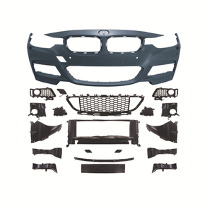 Kit Carrozzeria F30 Stile M Sport: <span class=keywords><strong>Paraurti</strong></span> <span class=keywords><strong>Anteriore</strong></span>, <span class=keywords><strong>Paraurti</strong></span> Posteriore e Minigonne Laterali per <span class=keywords><strong>BMW</strong></span> <span class=keywords><strong>Serie</strong></span> <span class=keywords><strong>3</strong></span> F30 F35 328i 335i - Product Image 2