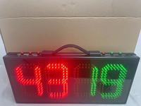 TF5202电子发光二极管便携式足球换人板发光二极管数字板C1664r记分牌计时器