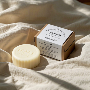 Sinh Thái Thân Thiện Với Tùy Chỉnh Vuông Phân Hủy Sinh Học Nâu Kraft Bao Bì Mỹ Phẩm Hộp Cho Xà Phòng Biểu Tượng Tùy Chỉnh Các Tông Gấp Hộp Xà Phòng - Product Image 4