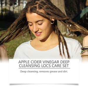 Kit de désintoxication capillaire au vinaigre de cidre de pomme de qualité supérieure pour dreadlocks et tresses Ensemble nettoyant et poudre de shampooing pour le cuir chevelu doux - Product Image 6
