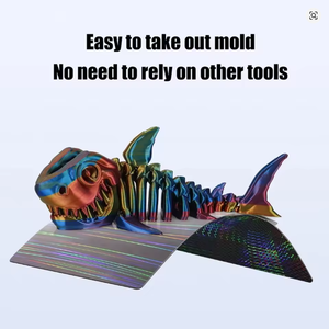 Placa de Construcción A1 X1C con Textura PEI 257x257 H1H PEY PEO de Acero de Resorte para Bambu Lab P1S P2S X1 Carbon Bambu Lab <span class=keywords><strong>P1P</strong></span> - Product Image 6