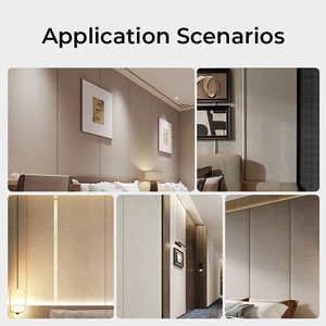 Panneau Mural SPC Étanche 5 x 1200 x 2900 mm pour Décoration Murale d'Hôtel, Intérieur, en Bambou <span class=keywords><strong>Charbon</strong></span> de Bois et PVC - Product Image 6