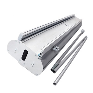 Quảng cáo sang trọng hai mặt cuộn lên kéo lên biểu ngữ đứng triển lãm thương mại hiển thị cuộn lên biểu ngữ đứng - Product Image 2