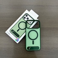 Coques de téléphone BAILI nouvellement conçues avec couleurs assorties pour Samsung A57/A27/A07/A16, avec bande tactile et support magnétique intégré