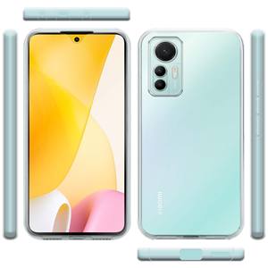 Funda completa de TPU suave para <span class=keywords><strong>Xiaomi</strong></span> <span class=keywords><strong>12</strong></span> <span class=keywords><strong>lite</strong></span>, 360 grados - Product Image 1