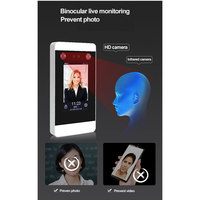 Cámara DE SEGURIDAD DE ACCESO Reconocimiento facial Software en la nube Sistema de control de acceso a la puerta Máquina DE ASISTENCIA DE TIEMPO