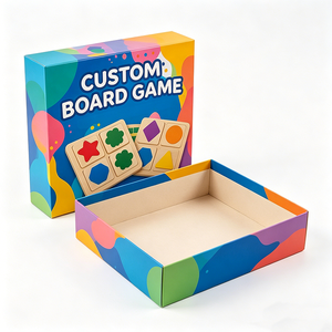 Premium Custom Wooden Board Game OEM Manufacturer Paper <b>Playing</b> <b>Cards</b> Deck Printing Educational Entertainment Original Supplier - Product Image 5