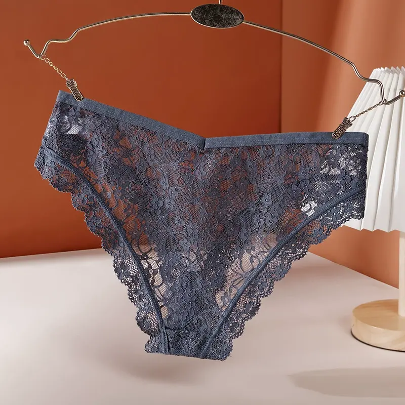 Wholesale Cheap Brief Wholesale 12 Piece / Pack Panty Wholesale Comfortable Lace Women Underwear